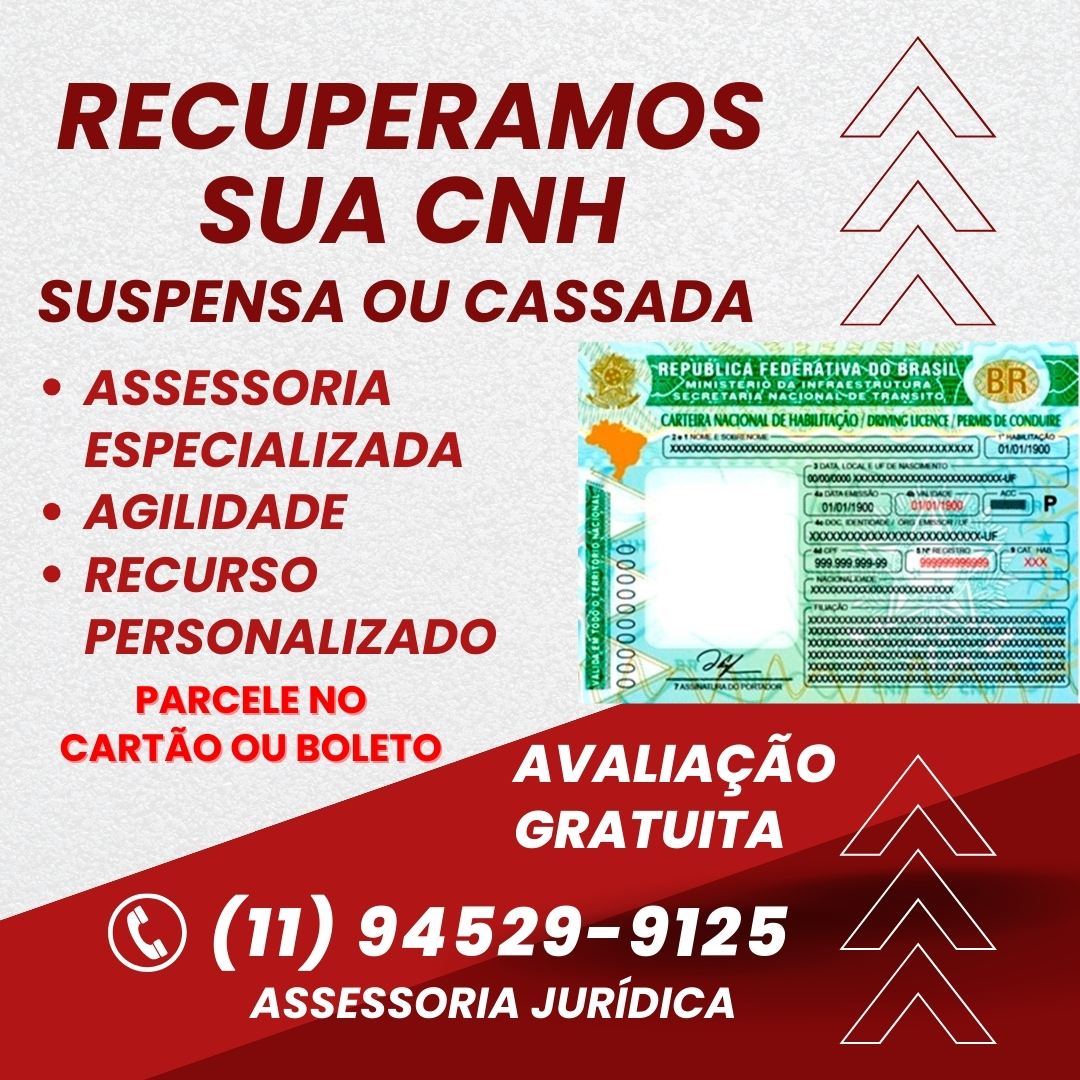 Campanha Recuperamos Sua CNH - Resolva Assessoria